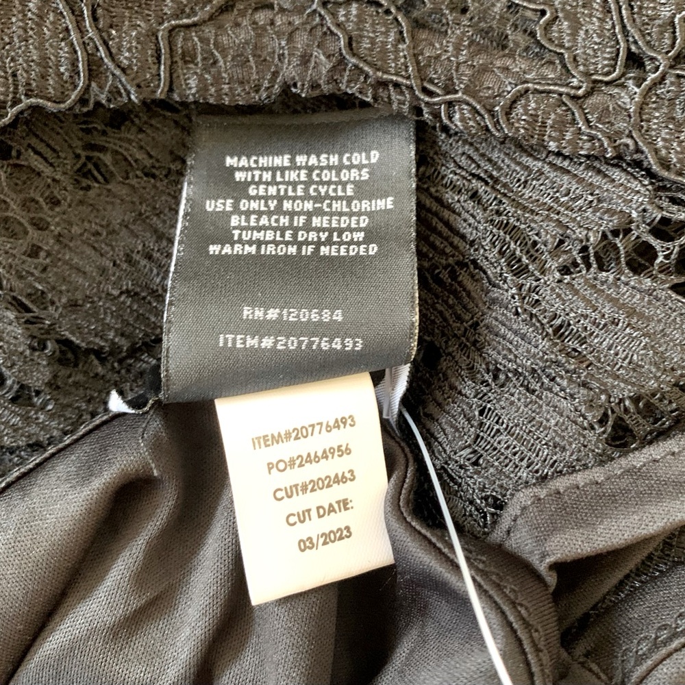 Sweet Society Dark Romance Black Lace Mini Dress - Picture 10 of 10